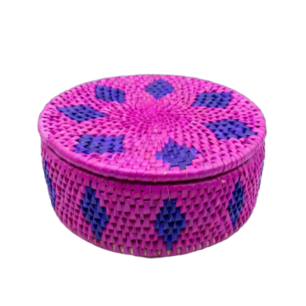 Handwoven Magenta & Blue Sindhi Roti Hotpot